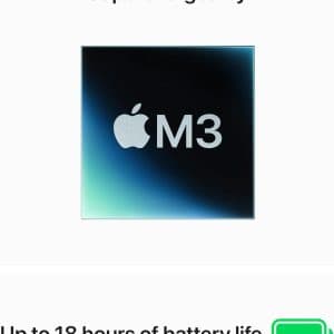 MacBook Air 13″ 2024 /M3 /8GB RAM /256GB SSD